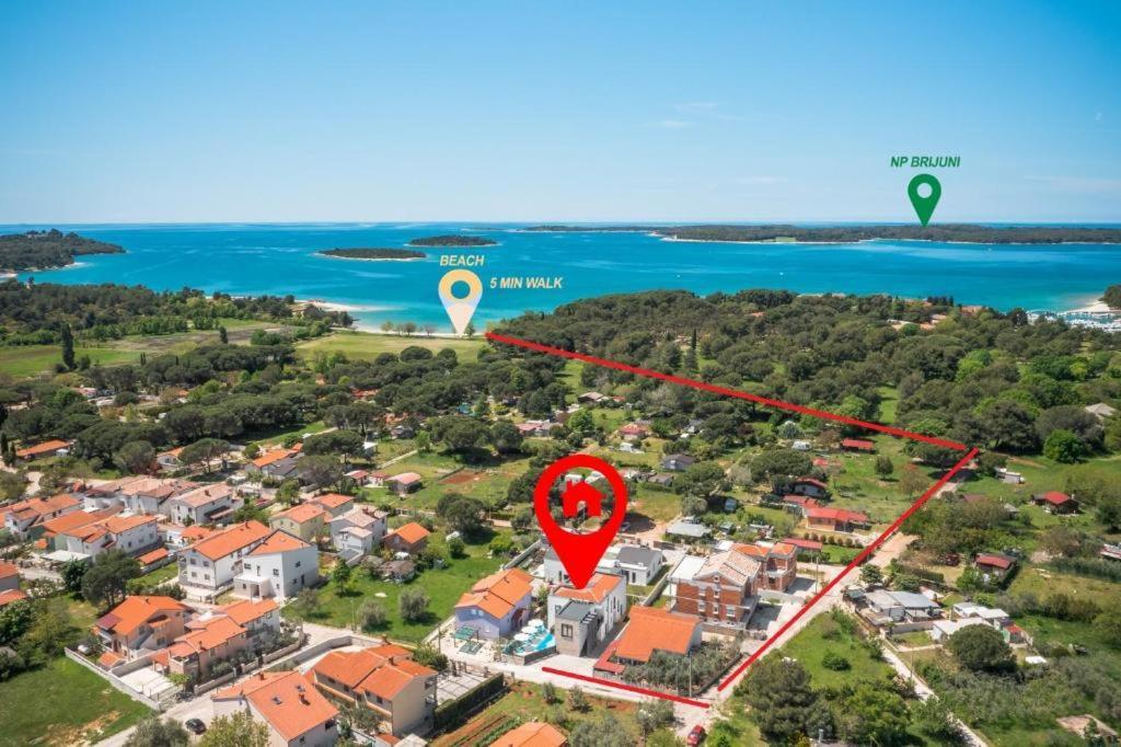 Studio Apartments Villa Valla - Free Bikes Fazana Luaran gambar